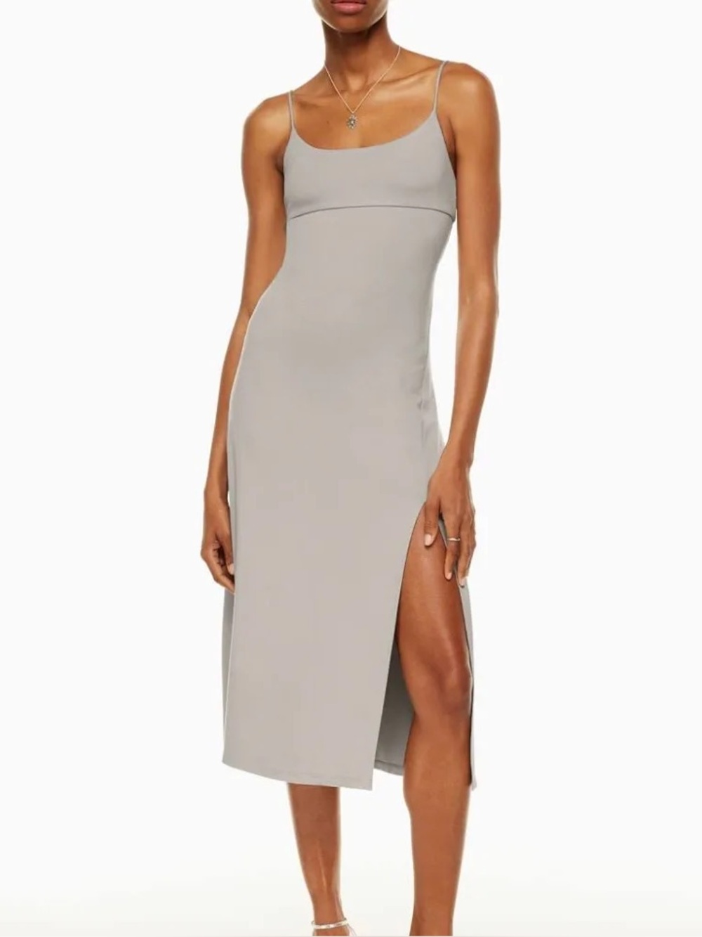 Aritzia Wilfred Brand New (NWT) Dreamweaver Dress - Vin Gris